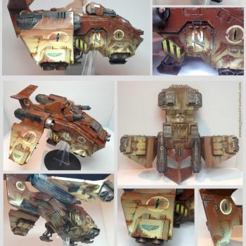 Stormraven Gunship - The Rusty Pig (Storm Raven) by Whirlpool1