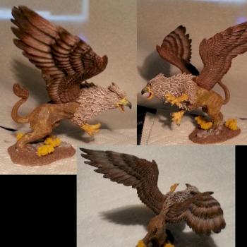 Reaper Bones Griffon Dwarf Monster 77157 Warlord by TheCharlieSheenXP