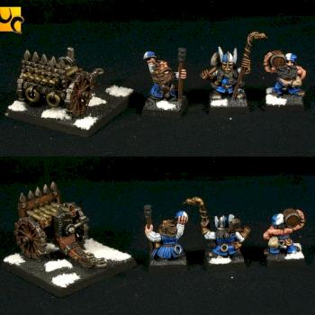 Dwarf Organ Gun by UnlimitedColours