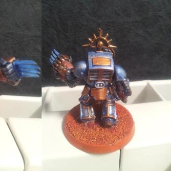 Warhammer 40000 space marines terminator armor by yann54280