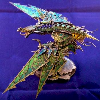 Chaos Space Marine Alpha legion Heldrake by airmang