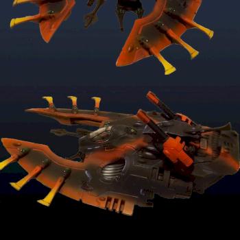 Eldar Wave Serpent by MrZurinstein