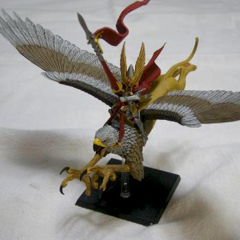 High Elf Griffon Rider by 40KGA