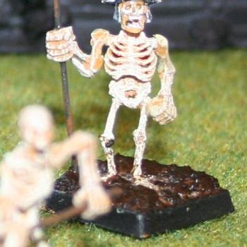 Skeleton Watchman by Big Bene