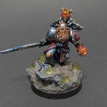 Space Wolf Rune Priest by Icetooth