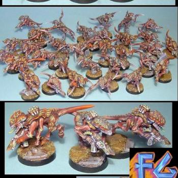 tyranids army: 30 gaunts by grosbob2