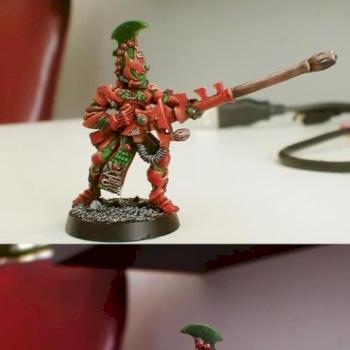 Eldar Fire Dragon Exarch by DavidB