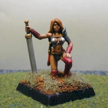 Female Barbarian by striker8