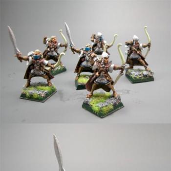 high elf shadow warrior unit by Resisto