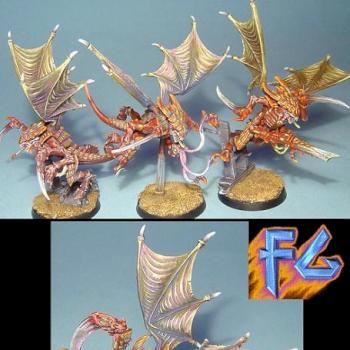 tyranids army: 5 tyranids by grosbob2