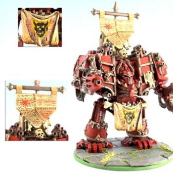 Word Bearers Dreadnought by Russ