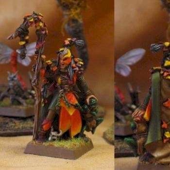 Wood Elf Spellsinger by mathninja
