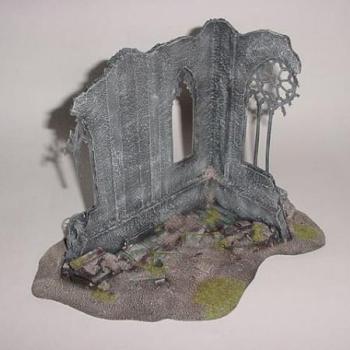 Ruined gothic corner by snapple