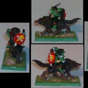 goblin wolf rider by lajoseph
