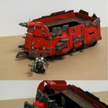 Orky Battlewagon for 40K by Kludgejob