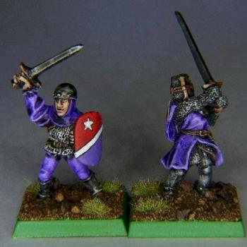 Knight and Squire by p stout