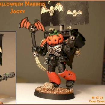 Halloween Marines _ Chapelain jumpy by chapi 73