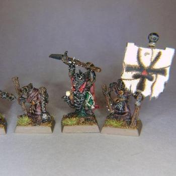 Skaven Command Group by p stout
