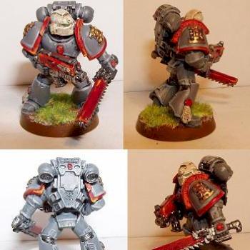 Emperors Fists Space Marine by fraggL