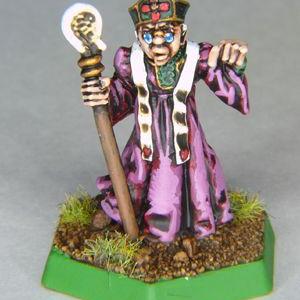 Talisman 2nd ed. miniature figure - Priest by p stout