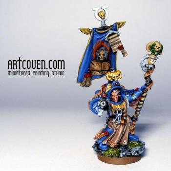 Chief Librarian Tigurius of the Ultramarines 1 by artcoven