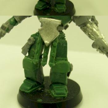 Space marine Champion by RussianDragon