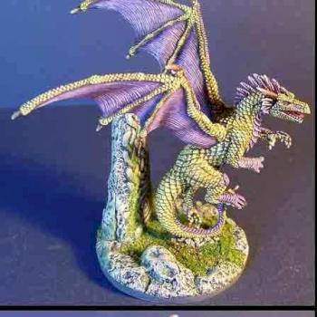 Amber Dragon by Celthulhu