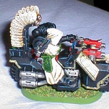 Master of the Ravenwing On Bike by Lion El Jason