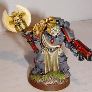 Emperors Fists Space Marine Veteran by fraggL