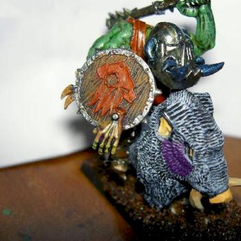 Ork Warboss/ Chempa by El Endro