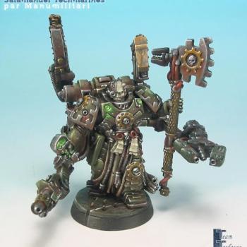 Salamander Techmarine main view by Manumilitari