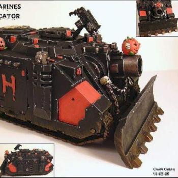 Halloween Marines _ Vindicator by chapi 73