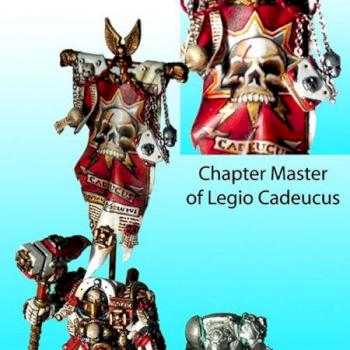 Chapter master of legio cadeucus by jinn