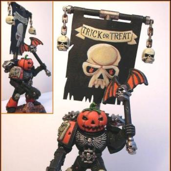 Halloween Marines _ Chapelain by chapi 73