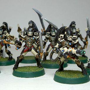 Ulthwe Eldar Storm Guardians by Singaliel