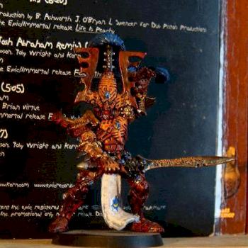 Eldar Avatar of Khaine by vulpecula