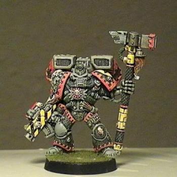 Space Wolf Iron Priest by unforgiven1977