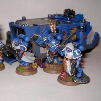 Vanguard Veterans Ultramarines by paintingknights