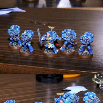 Ultramarine squad by Mesihata