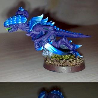 Tyranid two-headed hormagaunt conversion by Treveron