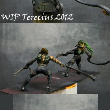 Dark eldar beastmasters WIP by Terecius