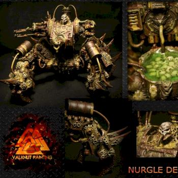 Nurgle Defiler by Valknut Painting
