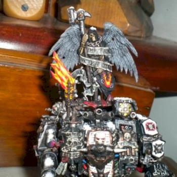 Black Templars Dreadnought by SiegfridTheChampion