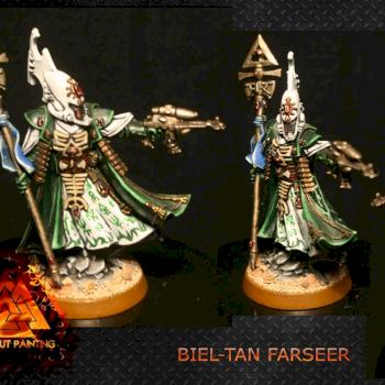 Eldar Biel-Tan Farseer by Valknut Painting