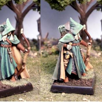 Arthand Nightblade, Wood Elf Sergeant by Gailbraithe