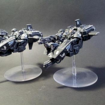 Ravenwing classic landspeeder by Tiberius122