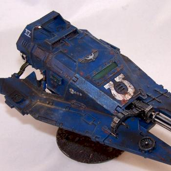 Ultra MArines Land Speeder Temest by Reaper Man 2020