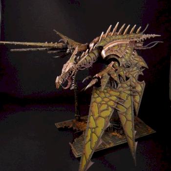 Chaos Space Marines Heldrake by banzai1000