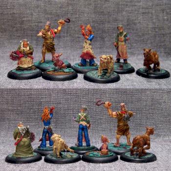 Malifaux Resurrectionists crew by glide888