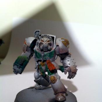 WiP Space Marine Terminator - Deathwing by taurus-82